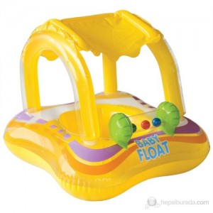 Intex Gölgelikli Bebe Flotoru 81X66 Cm Intex Gölgelikli Bebe Flotoru 81X66 Cm